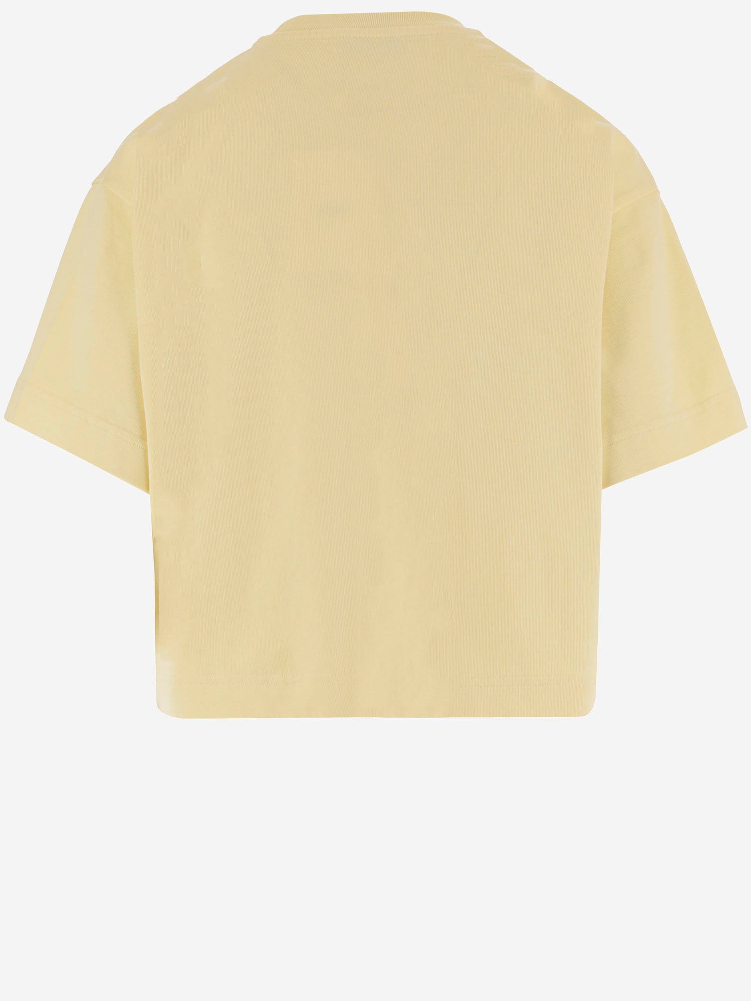 T-SHIRT CON LOGO RICAMATO TSPW052L HEAVYJERSBLONDE AUTRY 