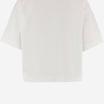 T-SHIRT IN COTONE CON LOGO RICAMATO TSPW052W HEAVYJERSWHITE AUTRY 