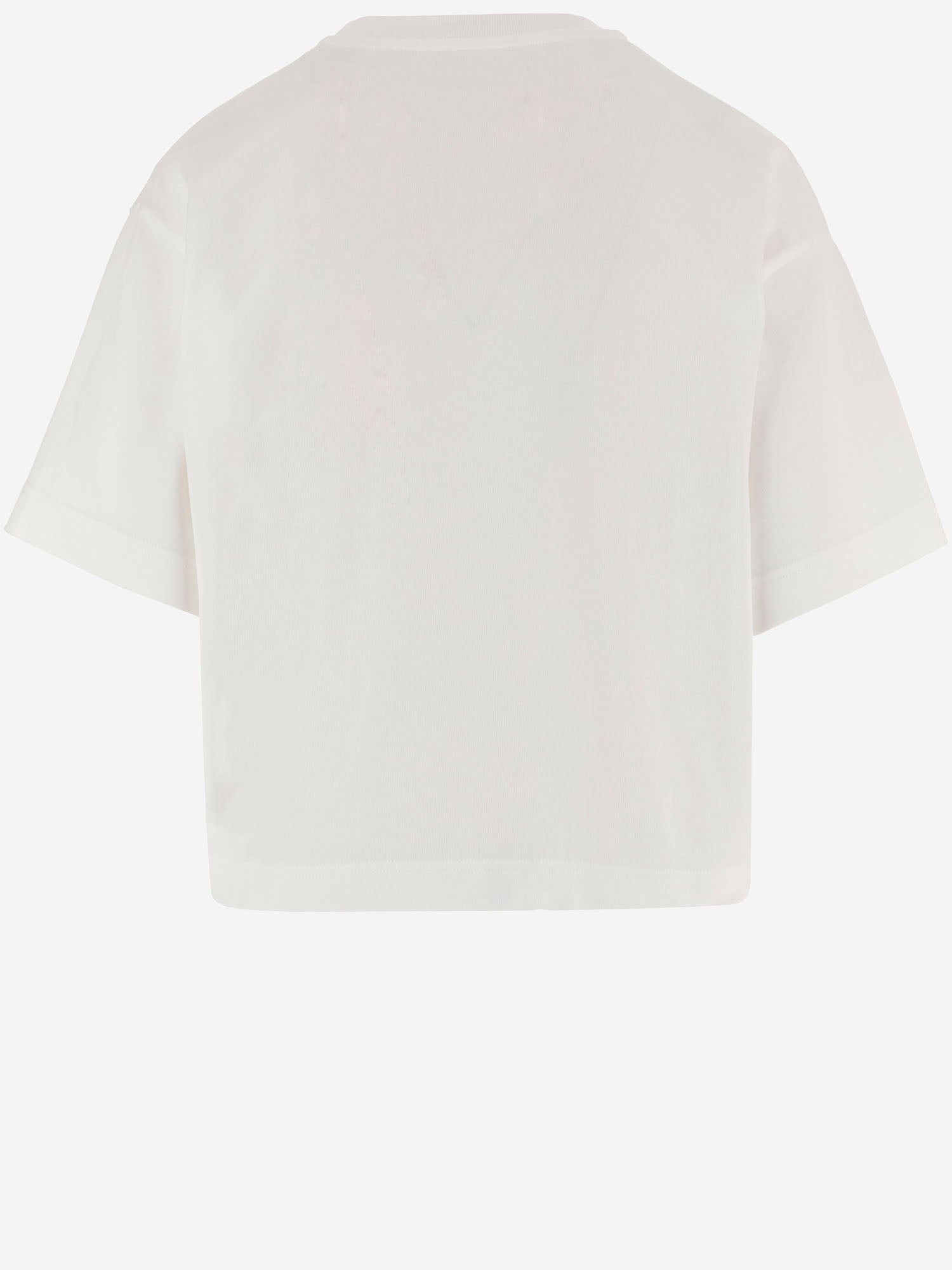 T-SHIRT IN COTONE CON LOGO RICAMATO TSPW052W HEAVYJERSWHITE AUTRY 