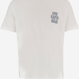 T-shirt in cotone con logo TSPX046W JERSEYWHITE AUTRY 