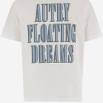 T-shirt in cotone con logo TSPX046W JERSEYWHITE AUTRY 