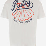 T-shirt in cotone con logo TSPX047W JERSEYWHITE AUTRY 
