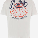 T-shirt in cotone con logo TSPX047W JERSEYWHITE AUTRY 