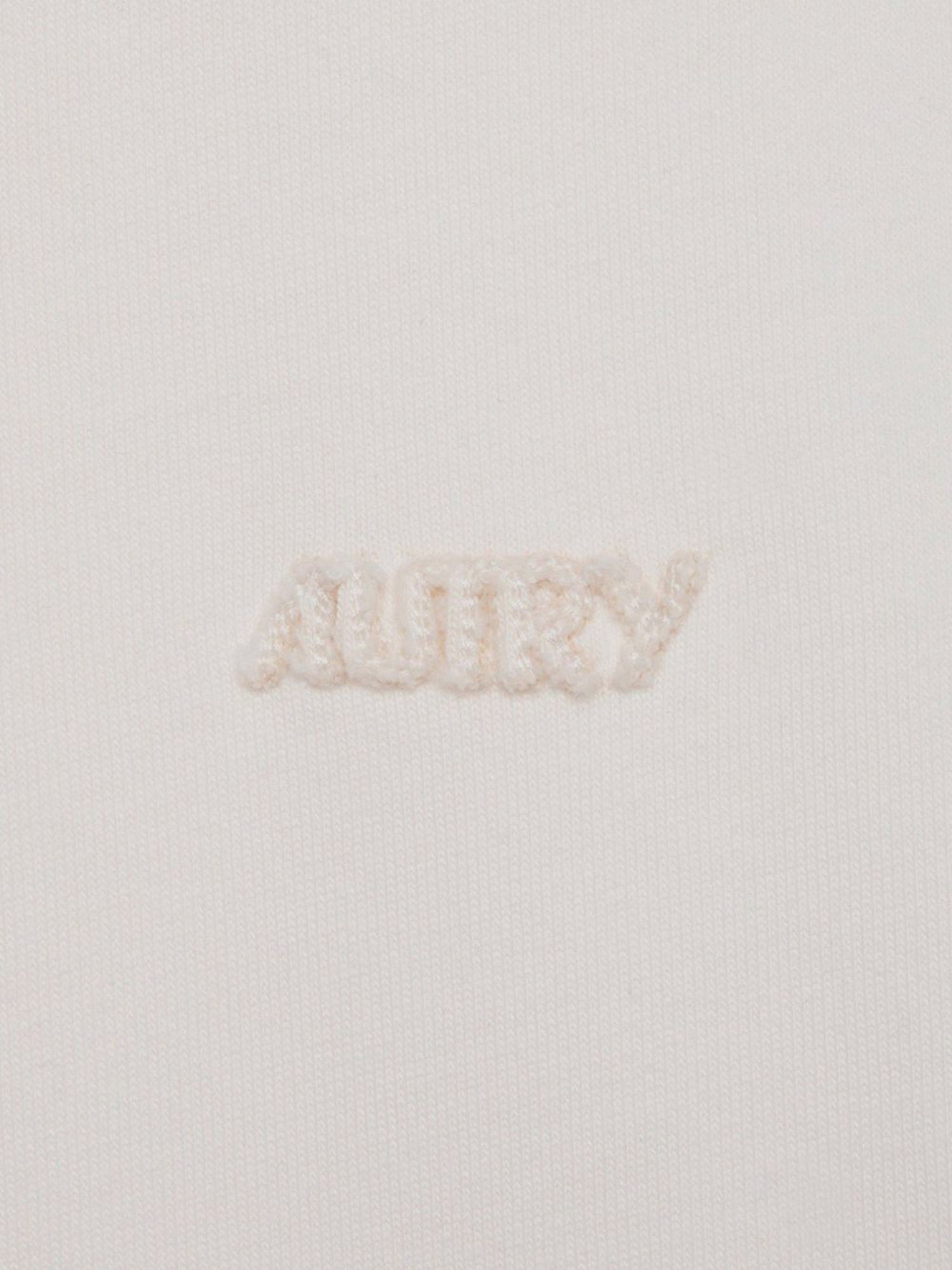 T-SHIRT IN COTONE CON RICAMO LOGO TSPX053W HEAJERWHITE AUTRY 