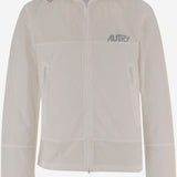 GIACCA IN NYLON CON LOGO WBPX012W NYLONWHITE AUTRY 