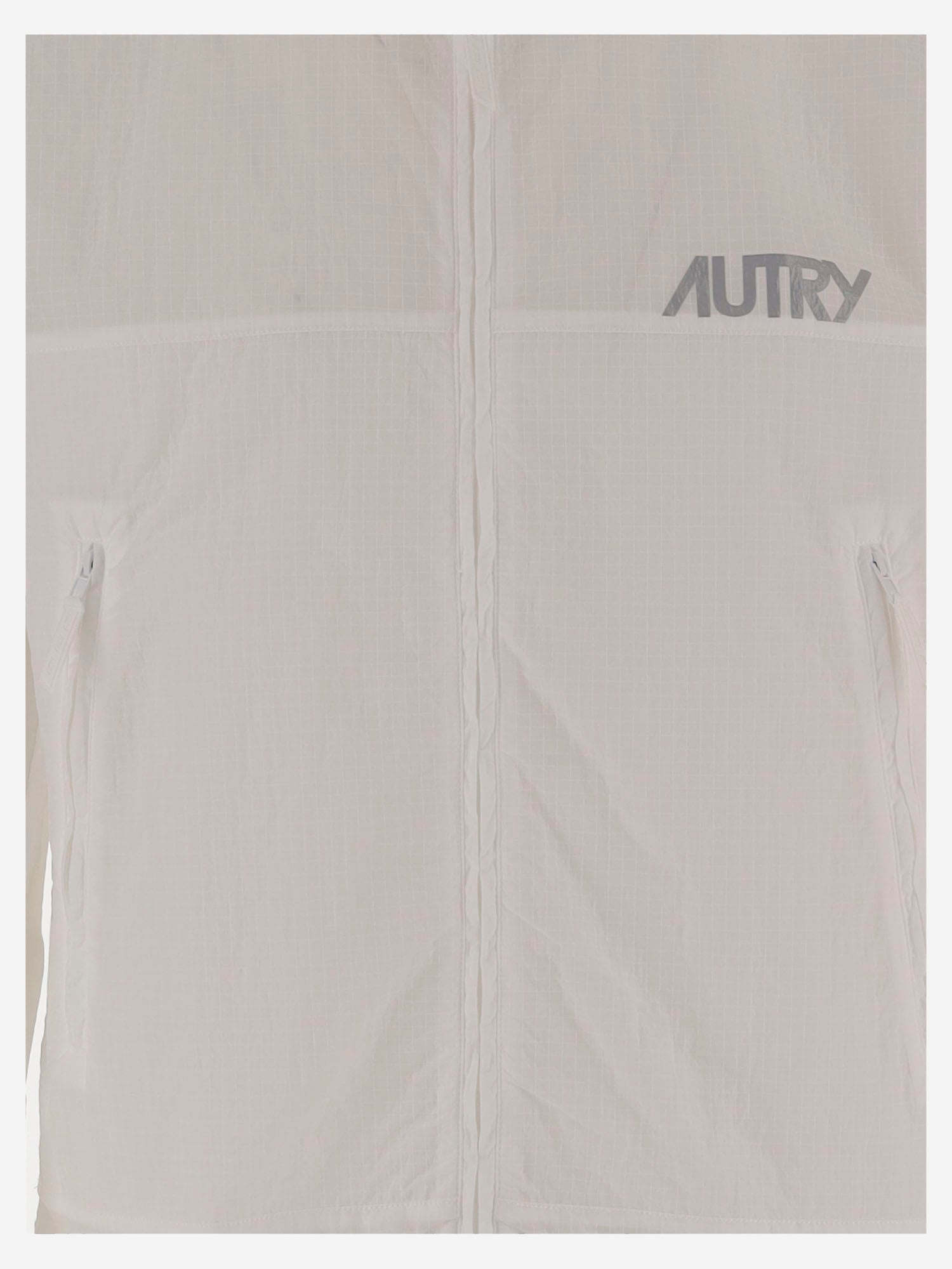 GIACCA IN NYLON CON LOGO WBPX012W NYLONWHITE AUTRY 
