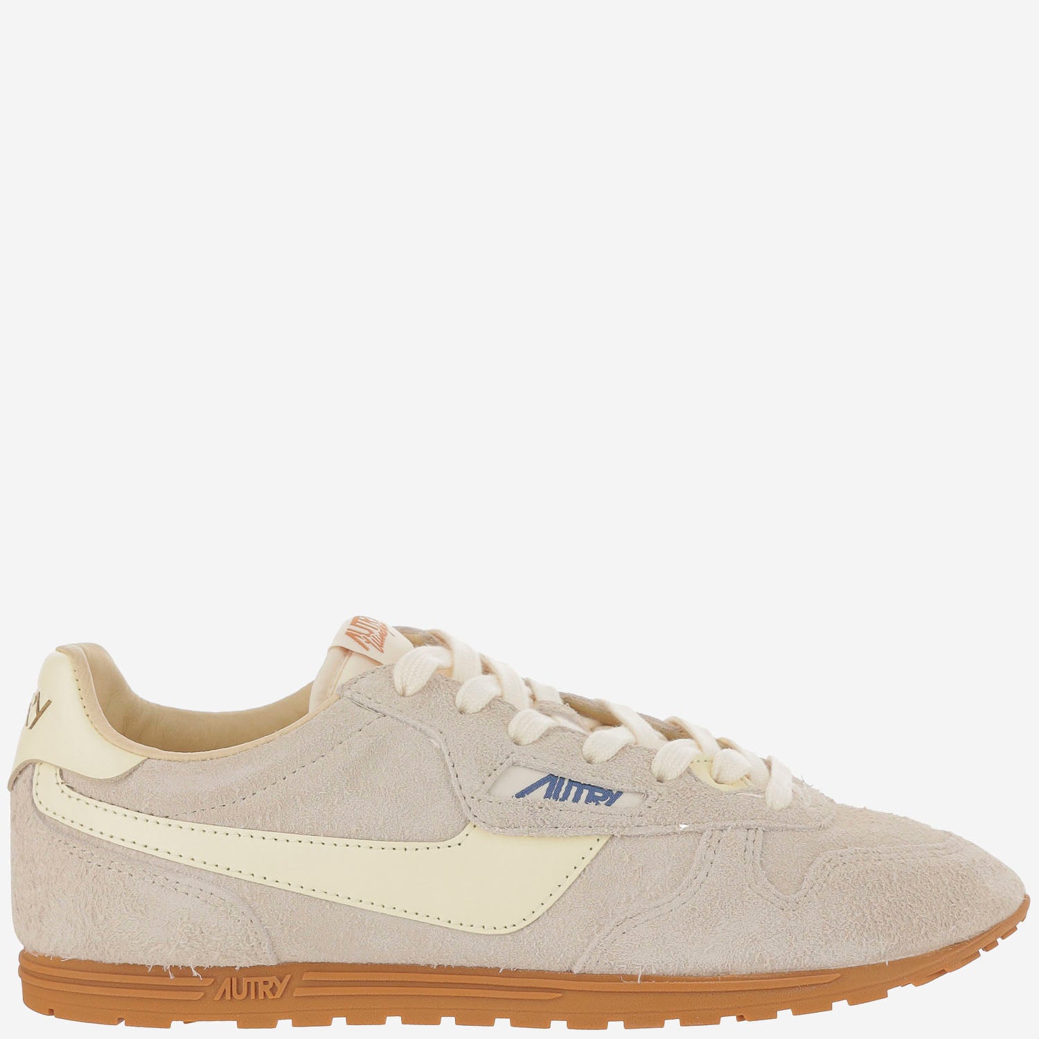 SNEAKERS WINDSPIN IN PELLE WSLMUB01 SUEDELEATWIFERUT AUTRY 