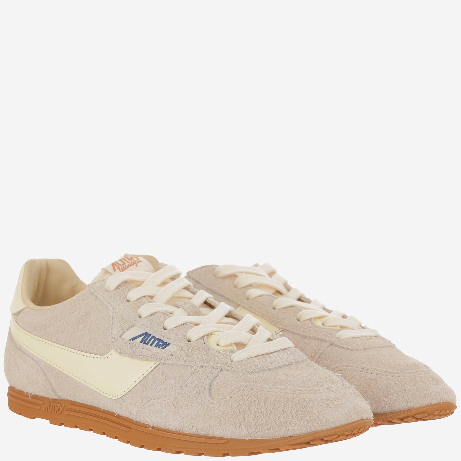 SNEAKERS WINDSPIN IN PELLE WSLMUB01 SUEDELEATWIFERUT AUTRY 