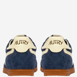 SNEAKERS WINDSPIN IN PELLE WSLMUB28 SUEDELEATBLUETRUT AUTRY 