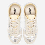 SNEAKERS WINDSPIN LOW WSLWKD03 KNITSUELEAWHTSILV AUTRY 