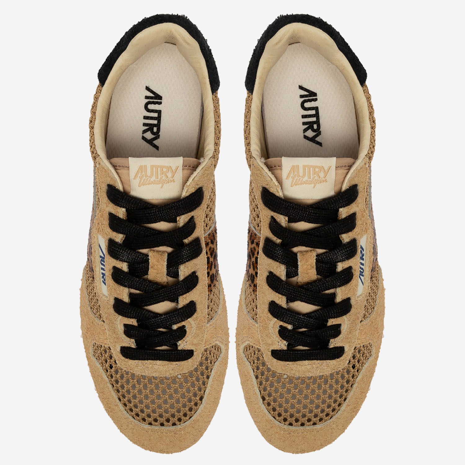 SNEAKERS WINDSPIN IN PELLE WSLWKP01 KNITSUETRENCHLEO AUTRY 