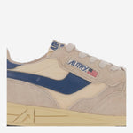 SNEAKERS REELWIND LOW IN NYLON E SUEDE WWLMUT27 SUEDENETECRUENSBLUE AUTRY 