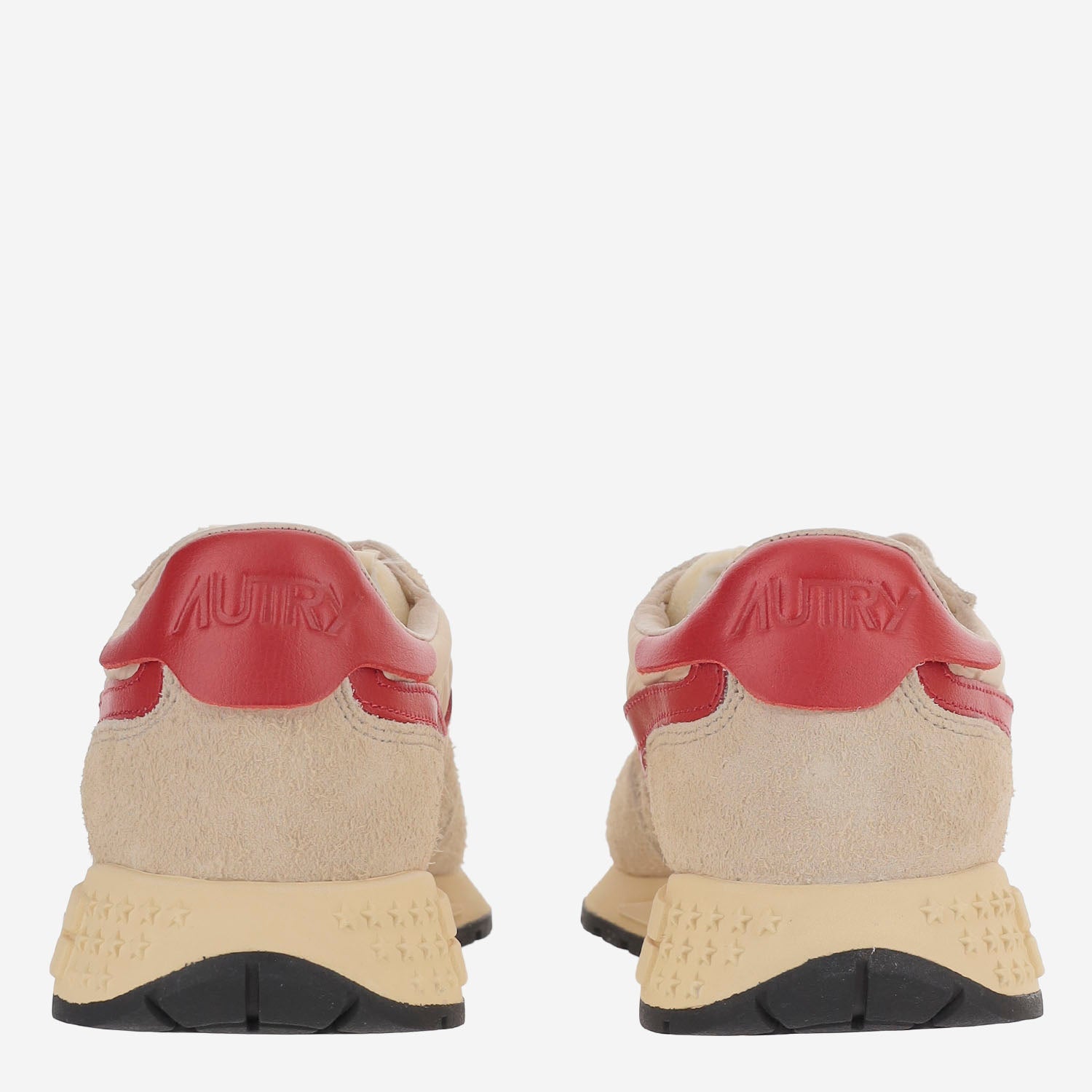 SNEAKERS REELWIND LOW IN NYLON E SUEDE WWLMUT34 SUEDENETECRURED AUTRY 