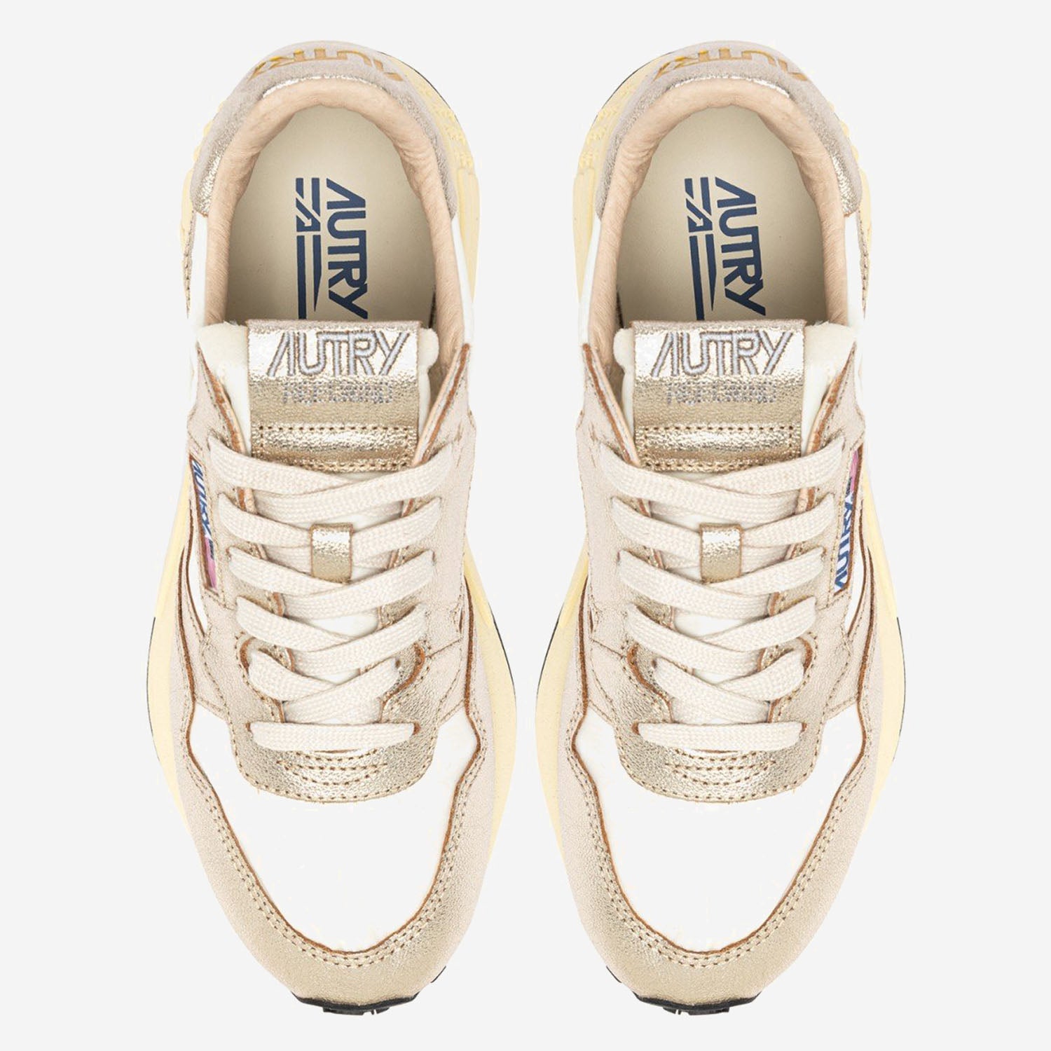 SNEAKERS REELWIND LOW WWLWAN02 LAMLEANYLWHTGOLD AUTRY 