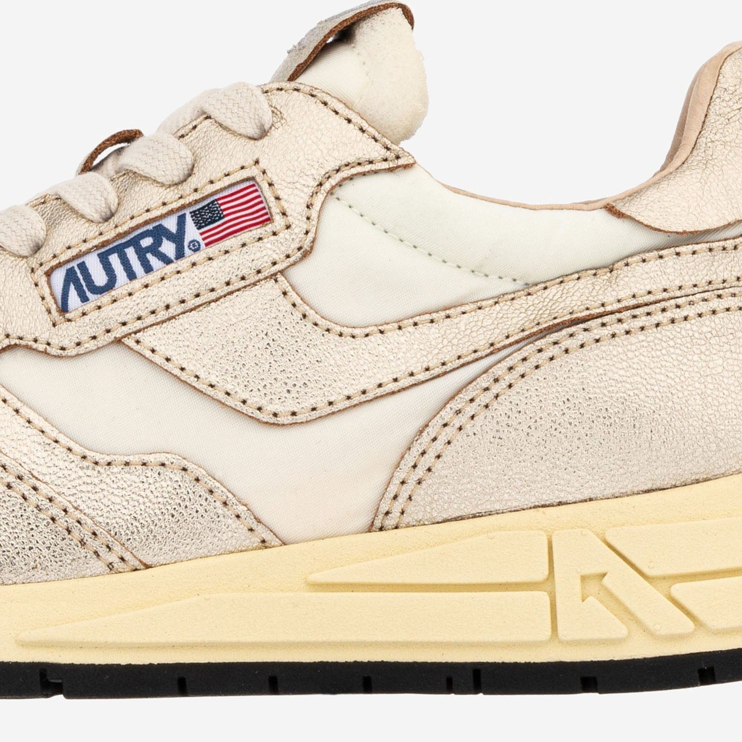 SNEAKERS REELWIND LOW WWLWAN02 LAMLEANYLWHTGOLD AUTRY 