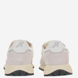 SNEAKERS REELWIND LOW IN NYLON E SUEDE WWLWNH01 SUENILPEAWHTWHT AUTRY 