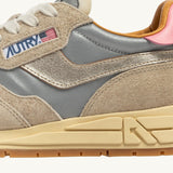 SNEAKERS REELWIND WWLWRL06 REFLLEATSILVPLAT AUTRY 