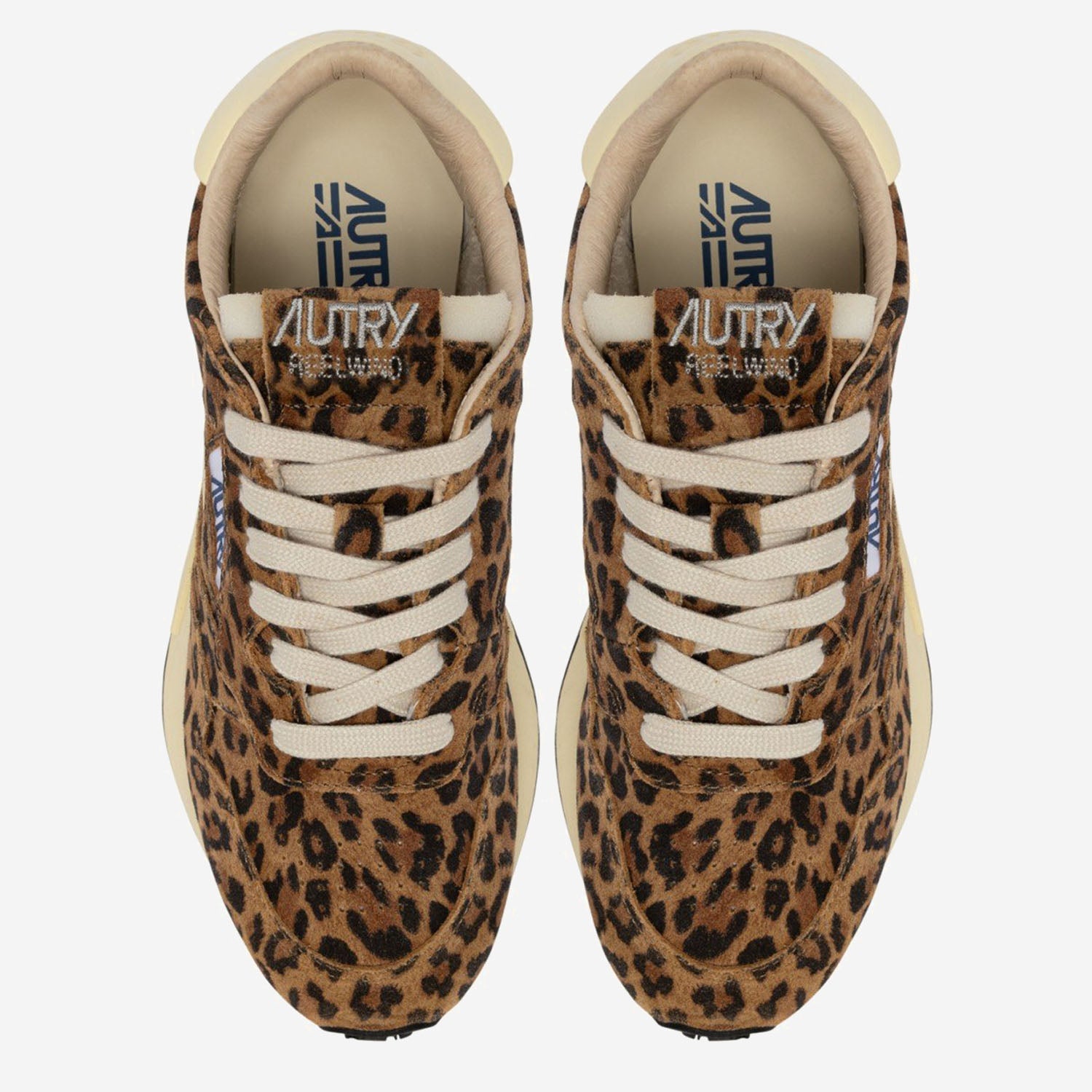 SNEAKERS REELWIND LOW IN PELLE WWLWUJ02 SUELEOLEALIGHTLEORUT AUTRY 