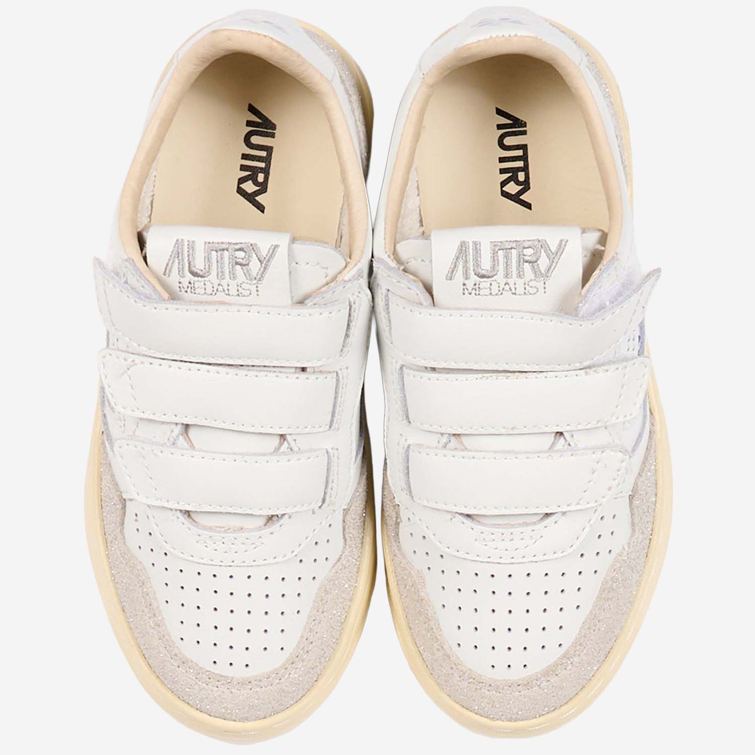 SNEAKERS MEDALIST KIDSTRIPES KILK PQ02LEATSPARKWHTGREY AUTRY KIDS 