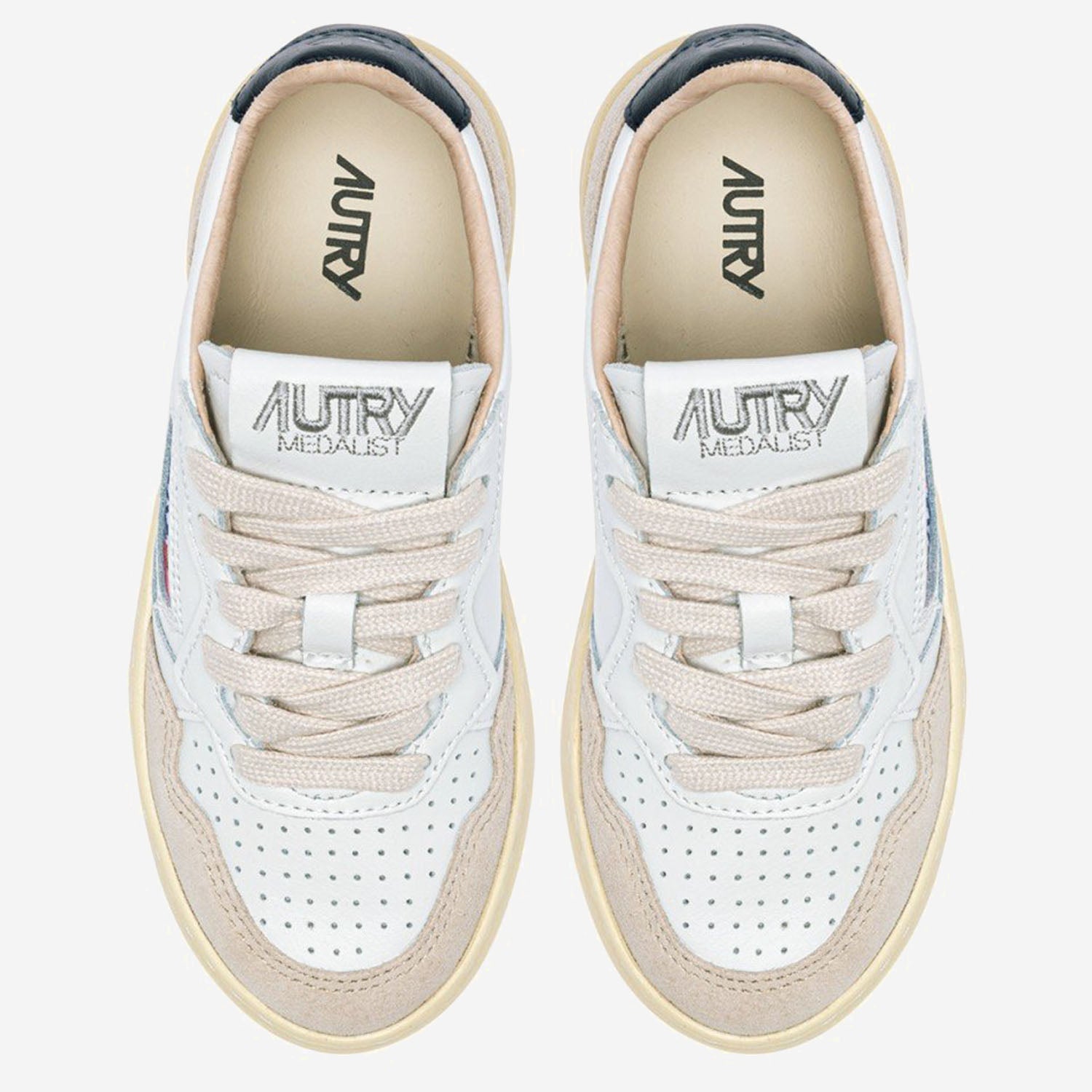 SNEAKERS MEDALIST LOW KULK FS06SUEDEFOURWHTSPACE AUTRY KIDS 