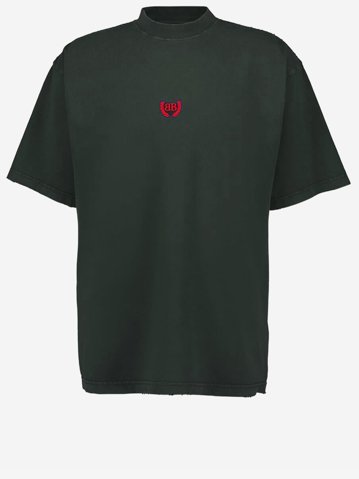 T-SHIRT IN COTONE CON LOGO 764235 TSVC93044 BALENCIAGA 