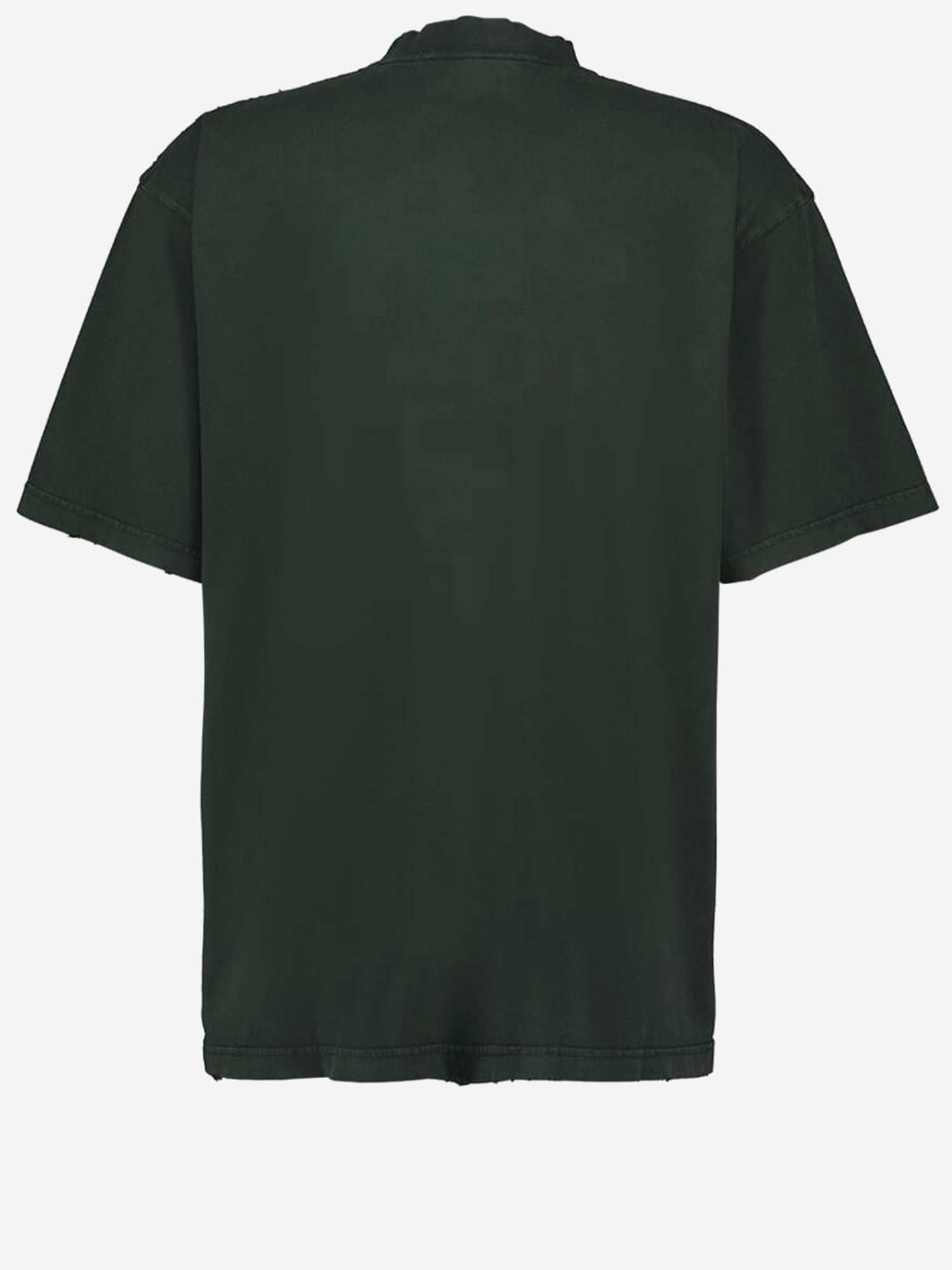 T-SHIRT IN COTONE CON LOGO 764235 TSVC93044 BALENCIAGA 