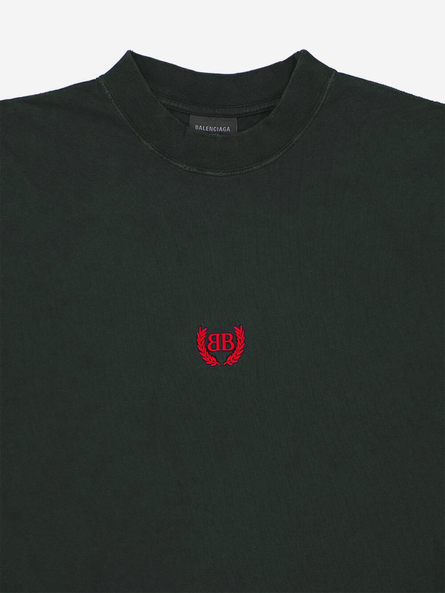 T-SHIRT IN COTONE CON LOGO 764235 TSVC93044 BALENCIAGA 