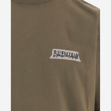 T-SHIRT OVERSIZE IN COTONE 764235 TTVL62840 BALENCIAGA 