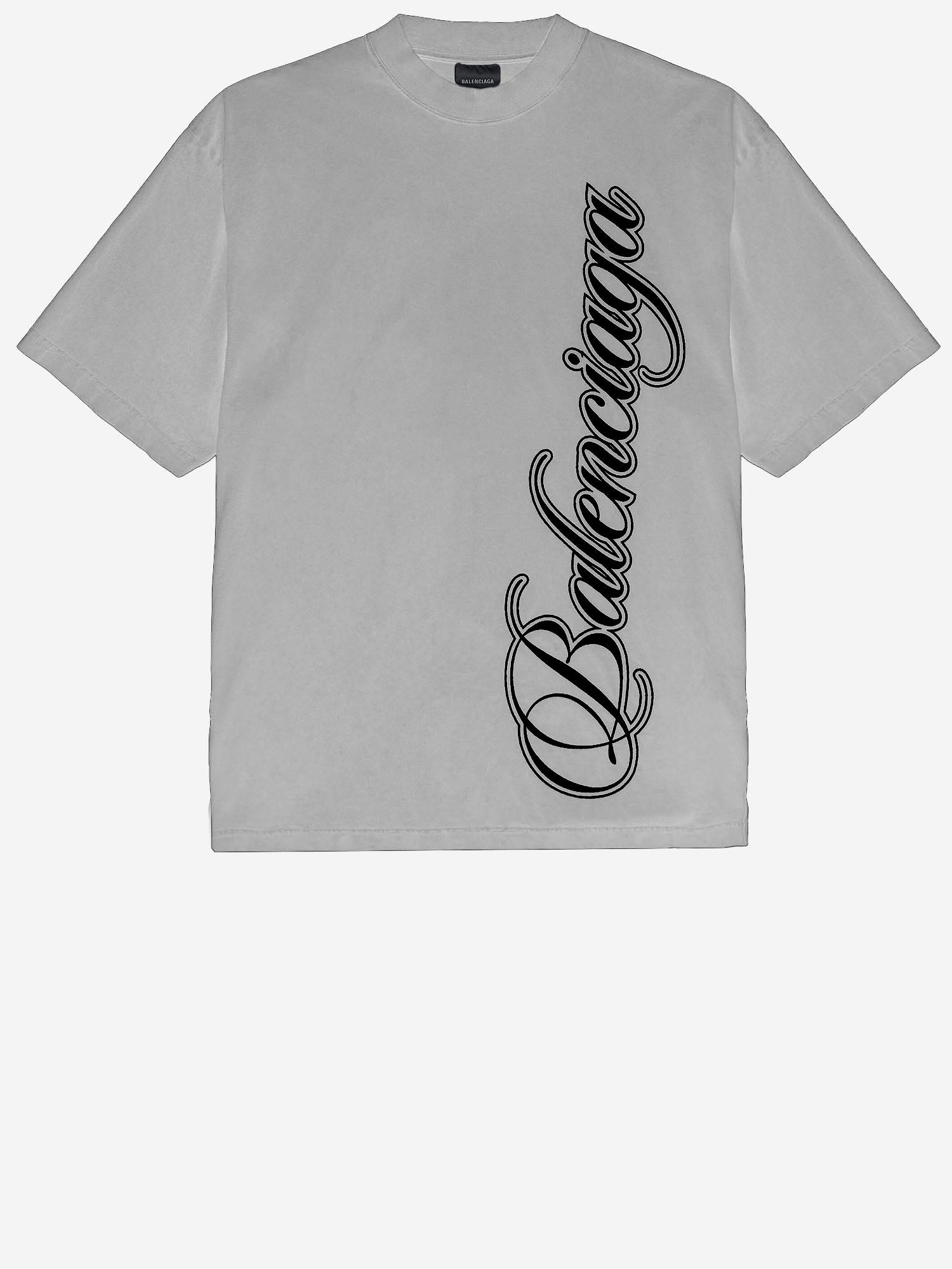T-SHIRT IN COTONE STAMPA LOGO 764235 TTVM72569 BALENCIAGA 
