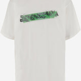T-SHIRT IN COTONE CON LOGO 764235 TUVI69000 BALENCIAGA 