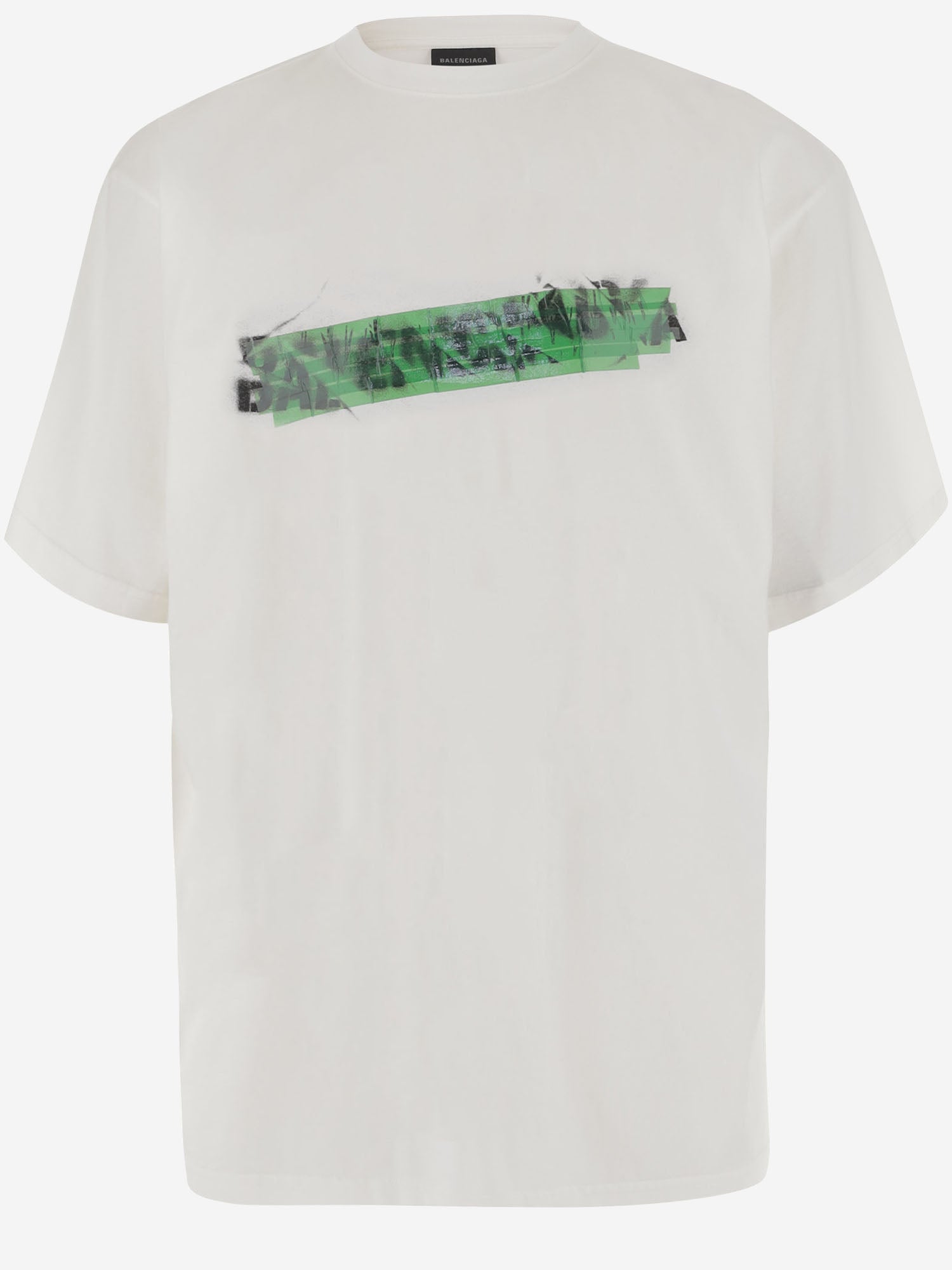 T-SHIRT IN COTONE CON LOGO 764235 TUVI69000 BALENCIAGA 