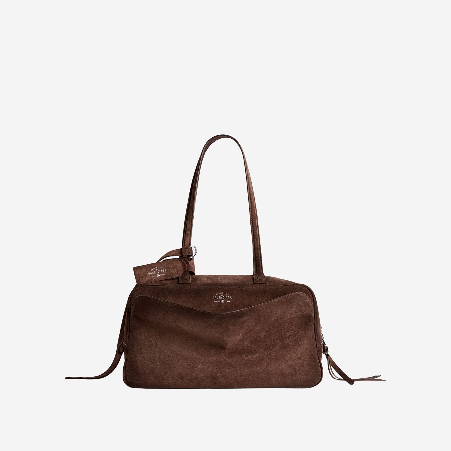 Borsa Bowling Carrie in pelle scamosciata 826425 2AB9G2308 BALENCIAGA 