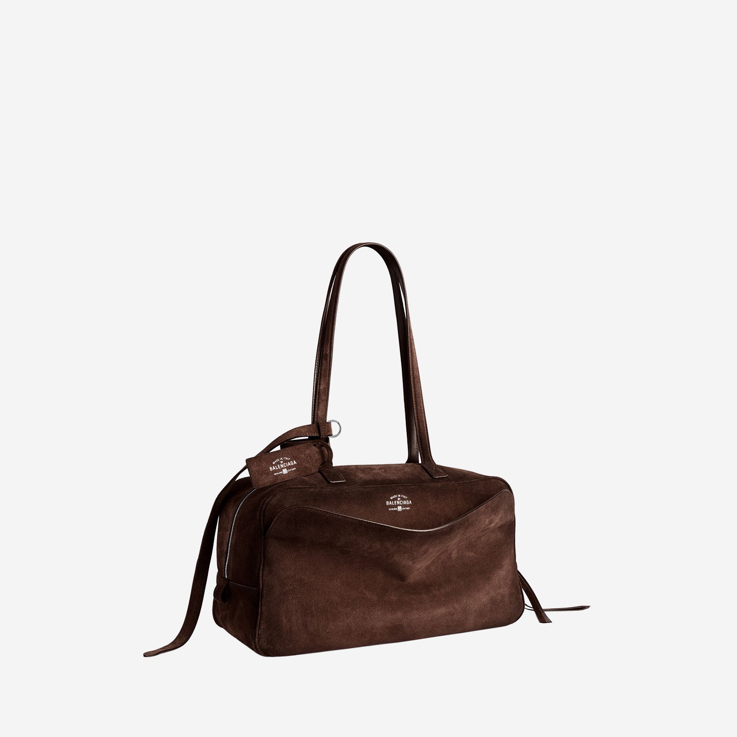 Borsa Bowling Carrie in pelle scamosciata 826425 2AB9G2308 BALENCIAGA 