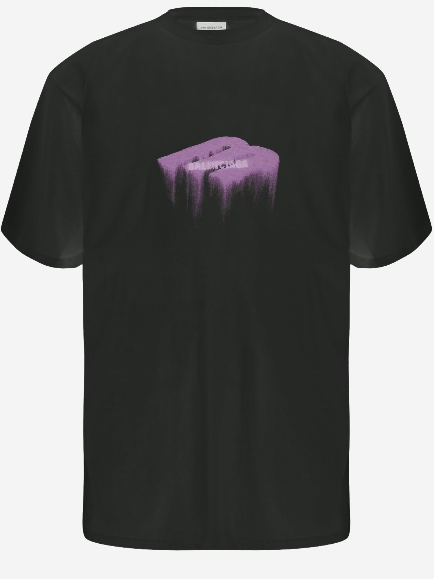 T-SHIRT IN COTONE CON LOGO 850345 TUVJ81000 BALENCIAGA 