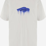 T-SHIRT IN COTONE CON LOGO 850345 TUVJ89000 BALENCIAGA 