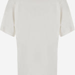 T-SHIRT IN COTONE CON LOGO 850345 TUVJ89000 BALENCIAGA 