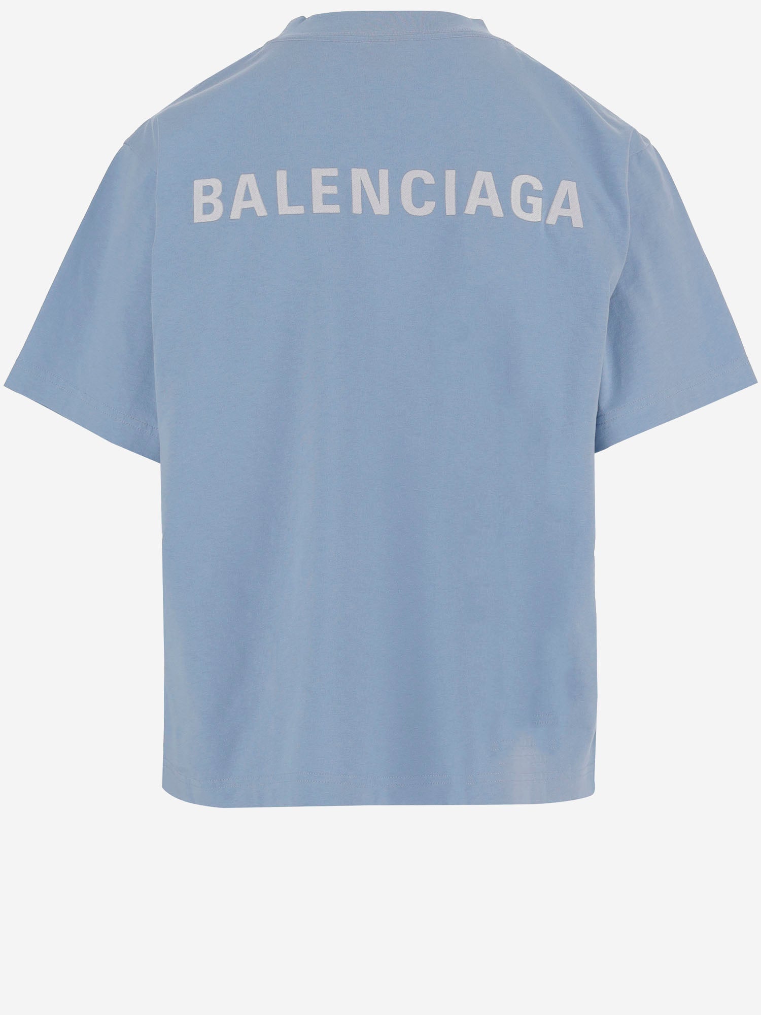 T-SHIRT IN COTONE CON LOGO 850990 TTVJ14773 BALENCIAGA 