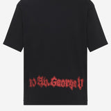 T-SHIRT IN COTONE CON STAMPA 850990 TUVD51000 BALENCIAGA 