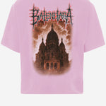 T-SHIRT IN COTONE CON STAMPA 850990 TUVE45701 BALENCIAGA 