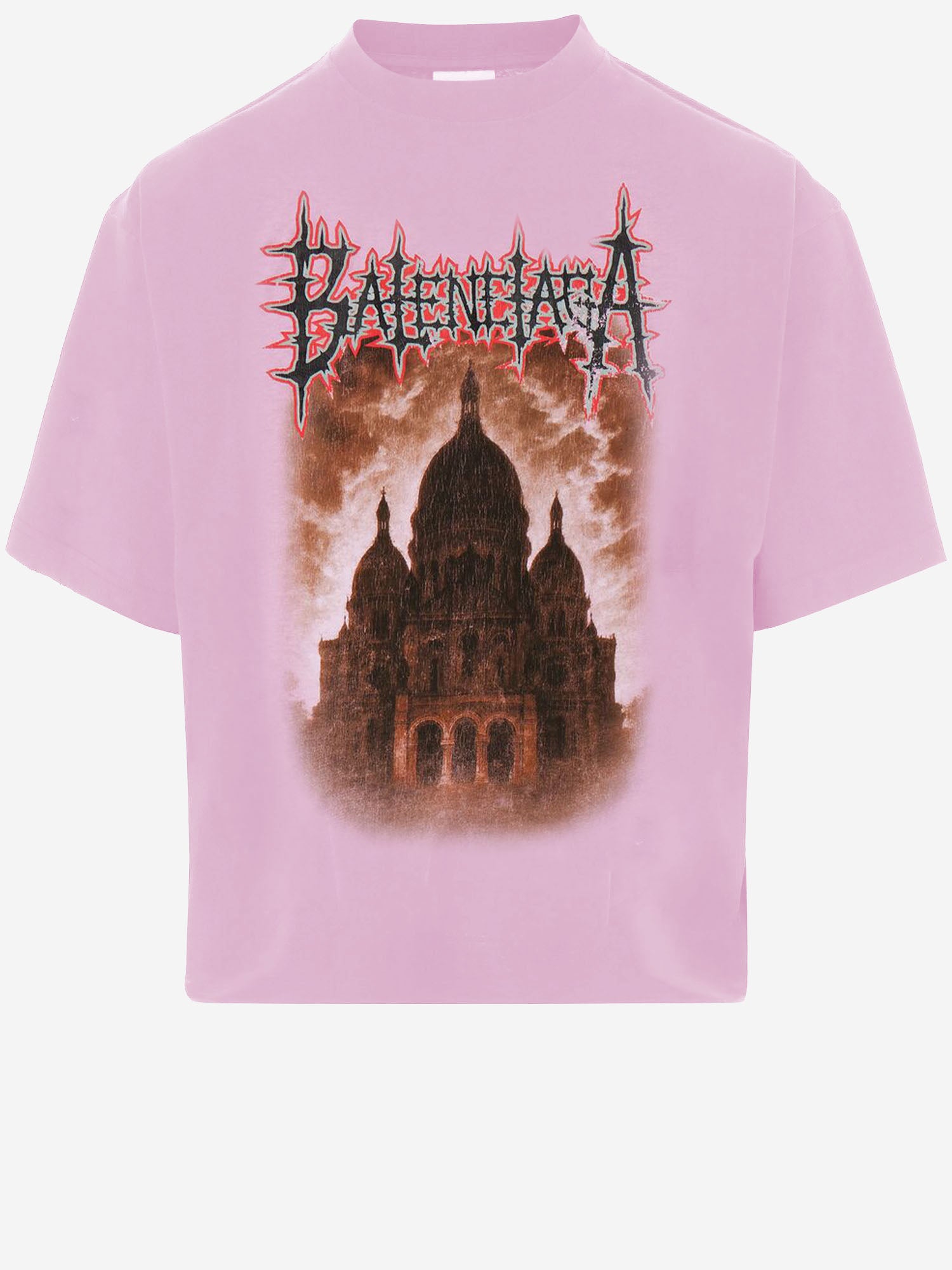 T-SHIRT IN COTONE CON STAMPA 850990 TUVE45701 BALENCIAGA 