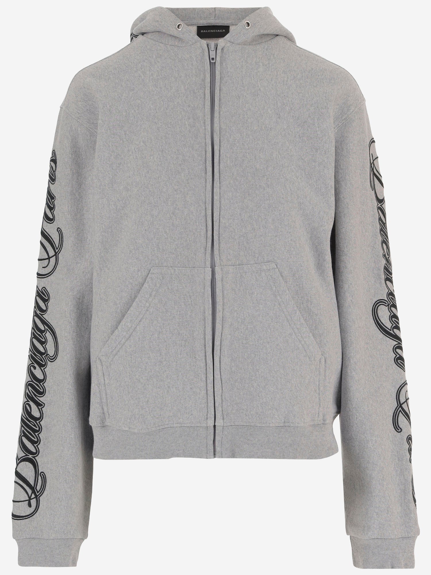FELPA IN COTONE CON LOGO 851236 TTVM82569 BALENCIAGA 