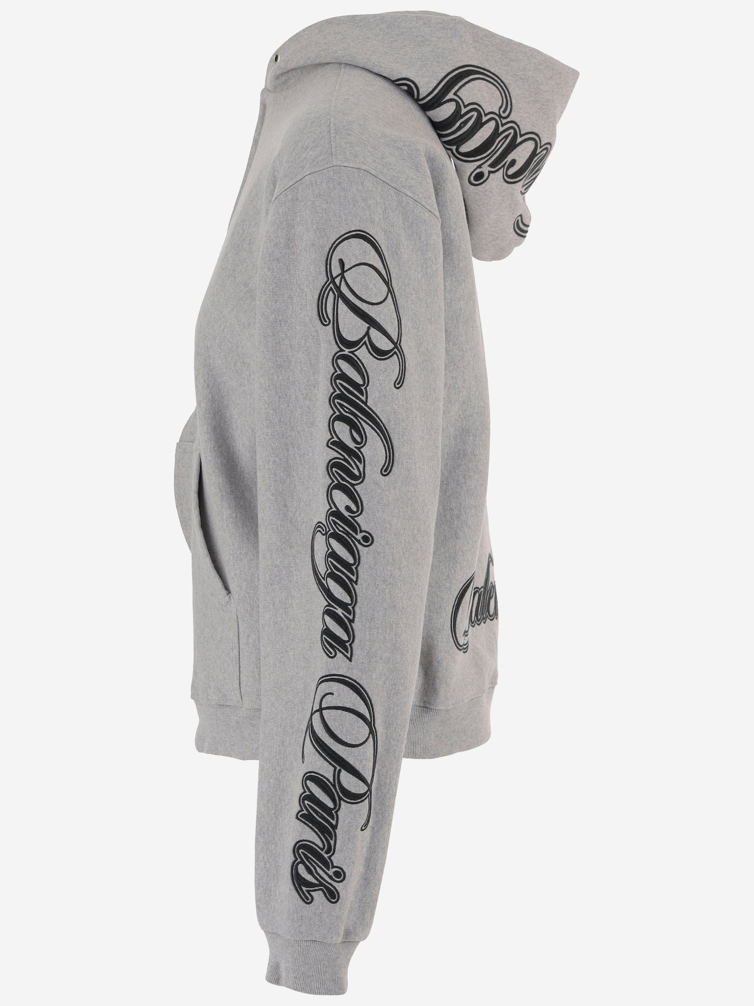 FELPA IN COTONE CON LOGO 851236 TTVM82569 BALENCIAGA 