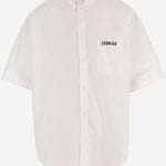 CAMICIA IN COTONE CON LOGO 857810 TRM289000 BALENCIAGA 