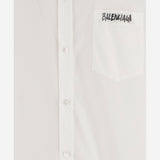 CAMICIA IN COTONE CON LOGO 857810 TRM289000 BALENCIAGA 
