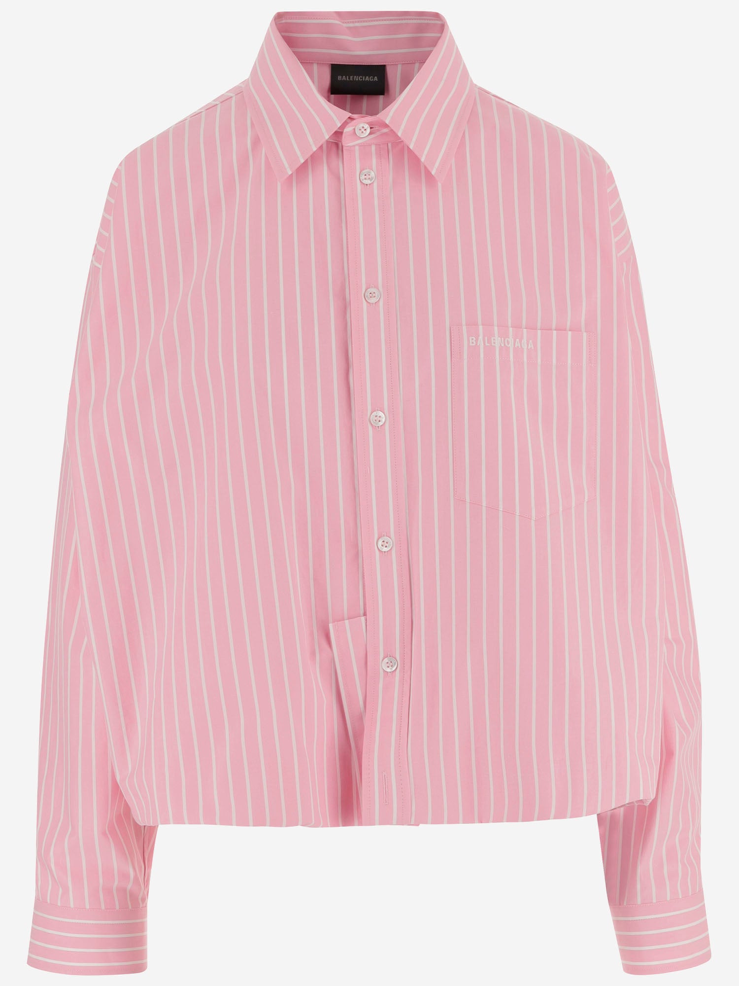 CAMICIA a righe IN COTONE 857837 TPM265621 BALENCIAGA 