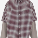 Camicia Wrong Sleeve in cotone 866543 TUM176011 BALENCIAGA 