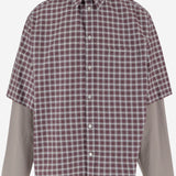 Camicia Wrong Sleeve in cotone 866543 TUM176011 BALENCIAGA 