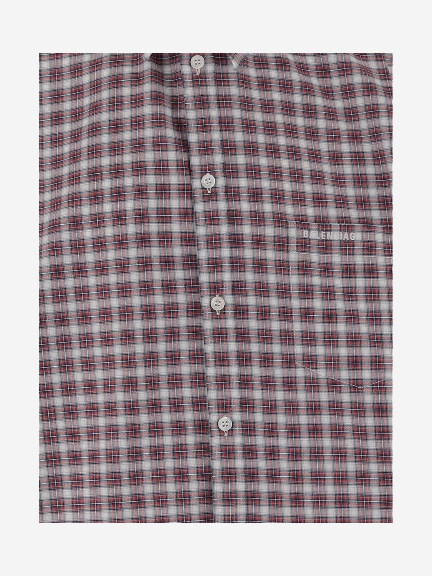 Camicia Wrong Sleeve in cotone 866543 TUM176011 BALENCIAGA 