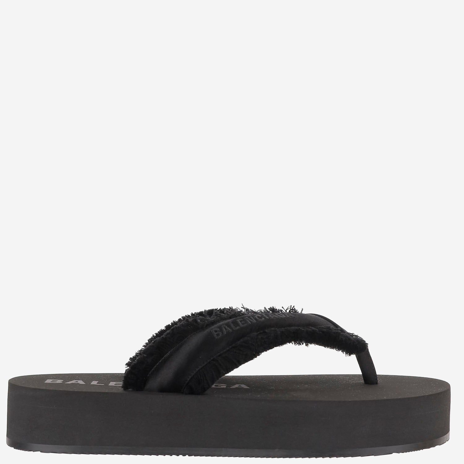 SANDALI JET LAG  IN SATIN SPAZZOLATO 870111 W0WM01000 BALENCIAGA 