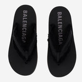 SANDALI JET LAG  IN SATIN SPAZZOLATO 870111 W0WM01000 BALENCIAGA 